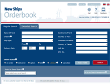 Tablet Screenshot of new-ships.com